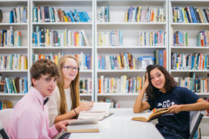 Students Library | Geneva Classical Academy | Lakeland, FL | About Us